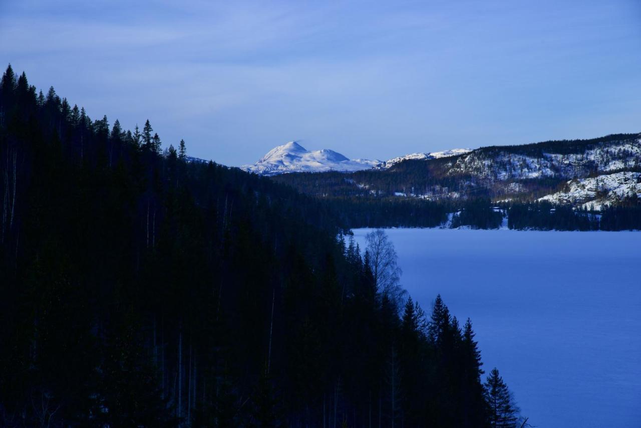 Willa Libeli- panoramaview towards Gaustadtoppen- Jaccuzi Lona Zewnętrze zdjęcie