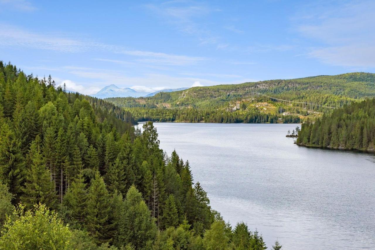 Willa Libeli- panoramaview towards Gaustadtoppen- Jaccuzi Lona Zewnętrze zdjęcie